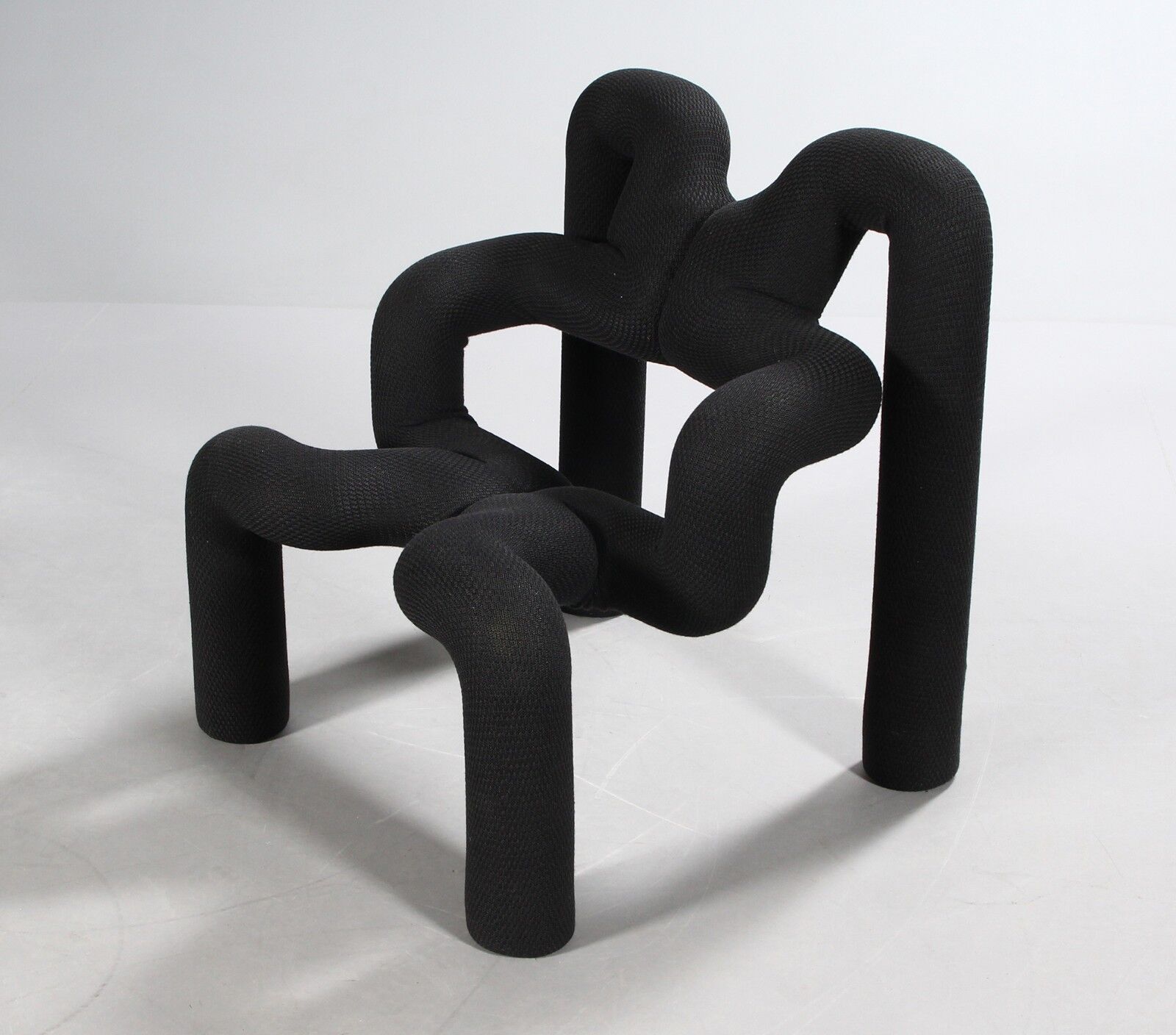 Armchair model 'Extreme', black Terje Ekstrom.