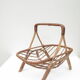 Vintage rattan fruit basket