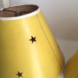 Perforated paper lampshades, 1950s