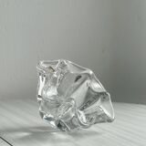 Clear crystal ashtray