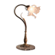 Rock lamp bronze and brass art nouveau tulip free form