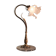Rock lamp bronze and brass art nouveau tulip free form