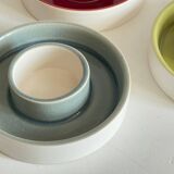 BOUGEOIRS Cracked Ceramic Candle Holder