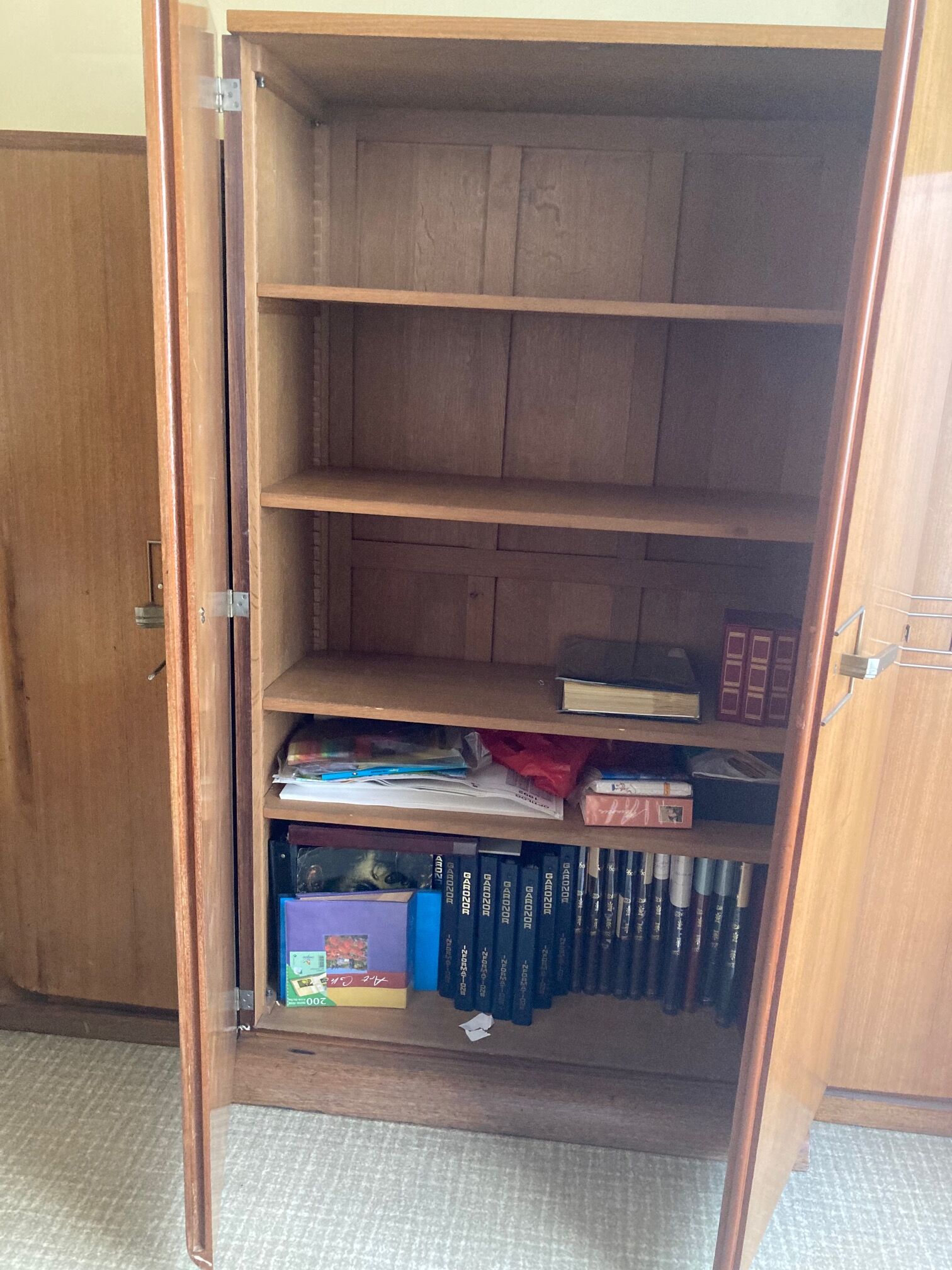 Art deco office cabinet