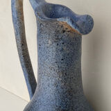 Blue ceramic vase