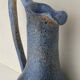 Blue ceramic vase