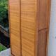 classeur double de bureau en chêne à rideaux Meuble 30 60