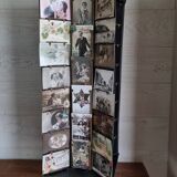 Old Ravel postcard display