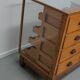 Antique British Maple & Oak Haberdashery Cabinet or Shop Counter, 1920/30s