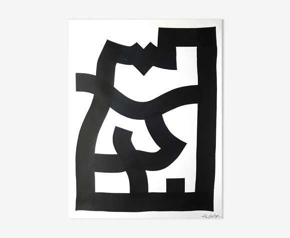 Marqueur sur papier - "Bird"