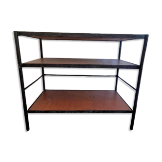 Console, étagère sur pied industrielle