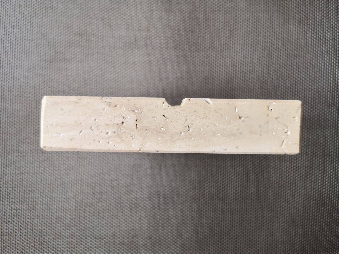 Italian travertine ashtray - 1960s/1970s