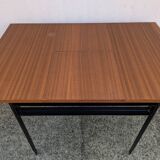 Marcel Gascoin modernist dining table + extension 1950
