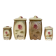 4 old spice jars
