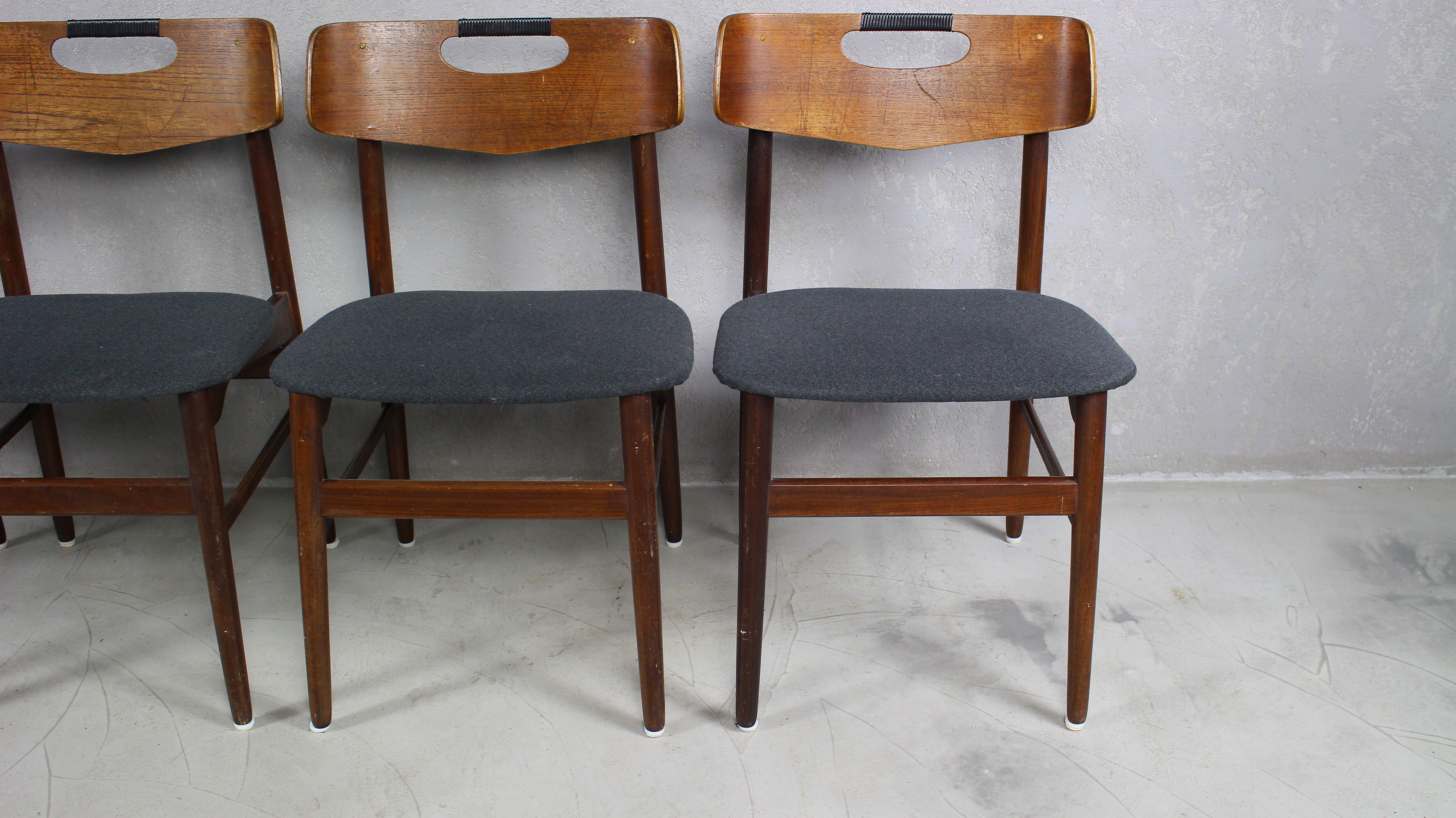 1960s Danish Teak Dining Chairs | Set Of 4