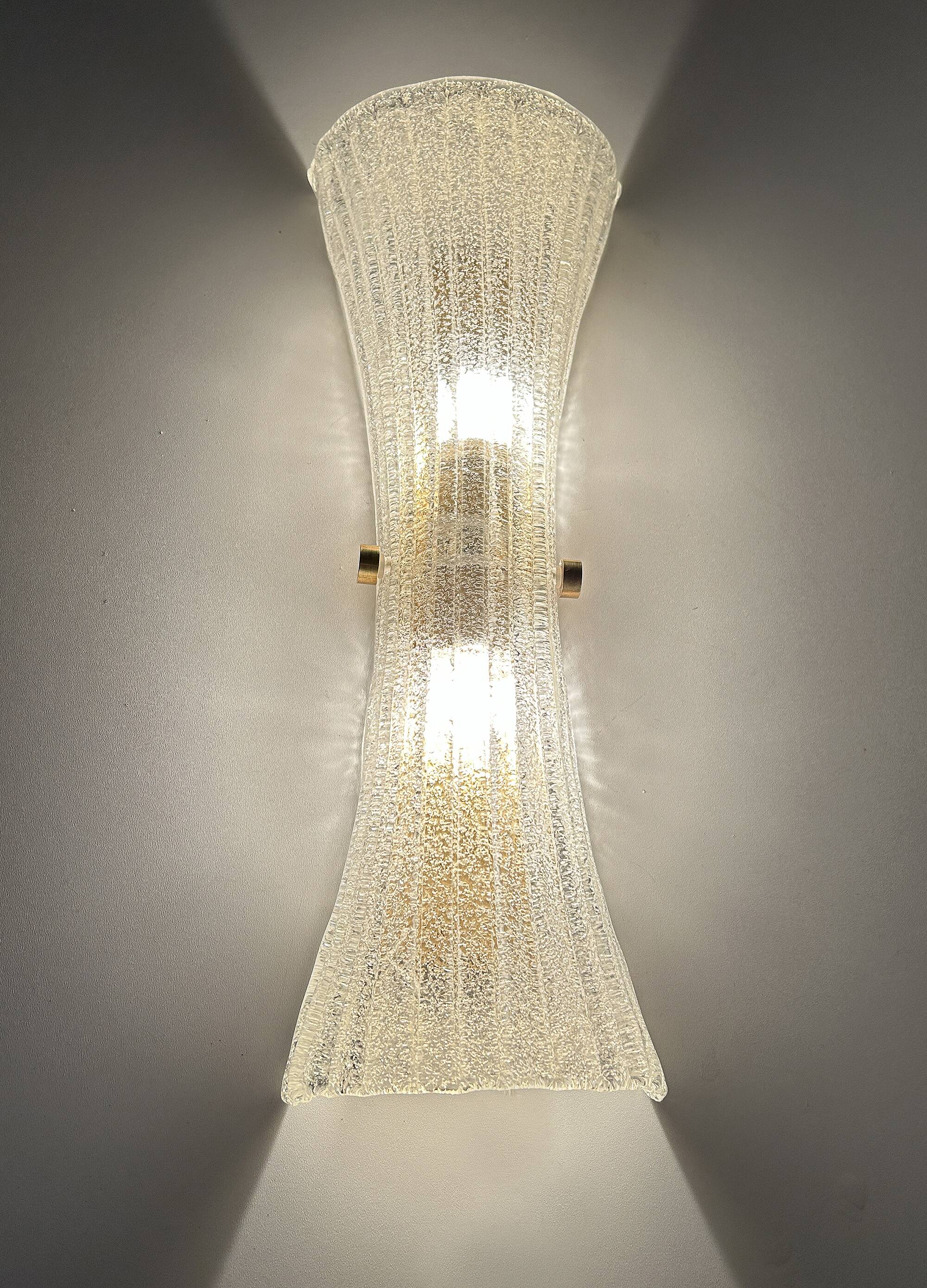Vintage Glass Wall Lamp