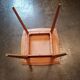 Coffee table wood marquetry 1950 60