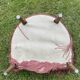 Pink toad armchair