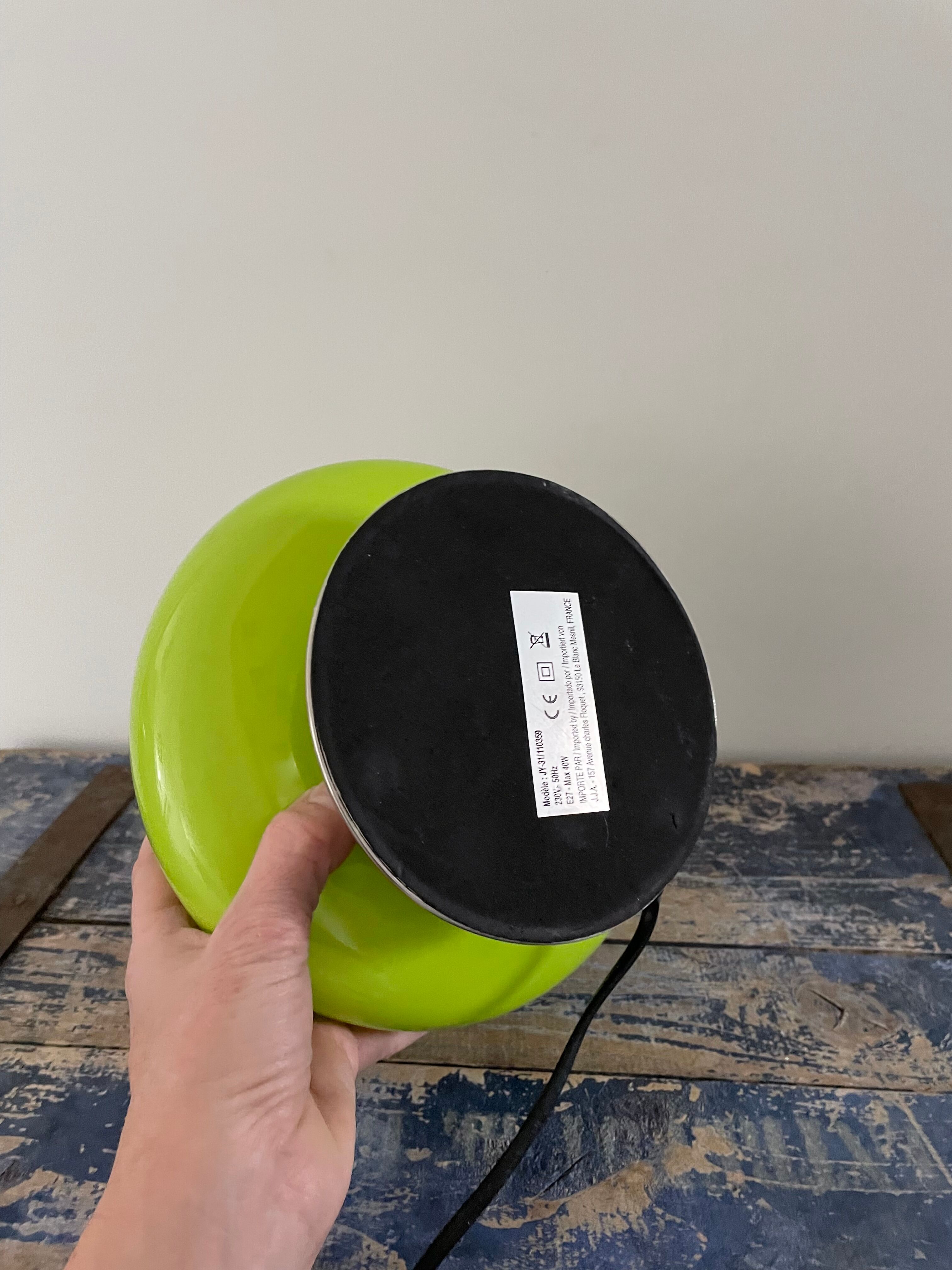 Green UFO touch touch mushroom lamp