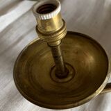 Lustre en bronze poli 4 branches