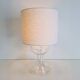 Vintage ML 1 Table Lamp in Glass by Ingo Maurer for M, 1960s