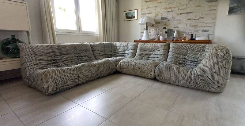 Togo Ligne Roset sofa set