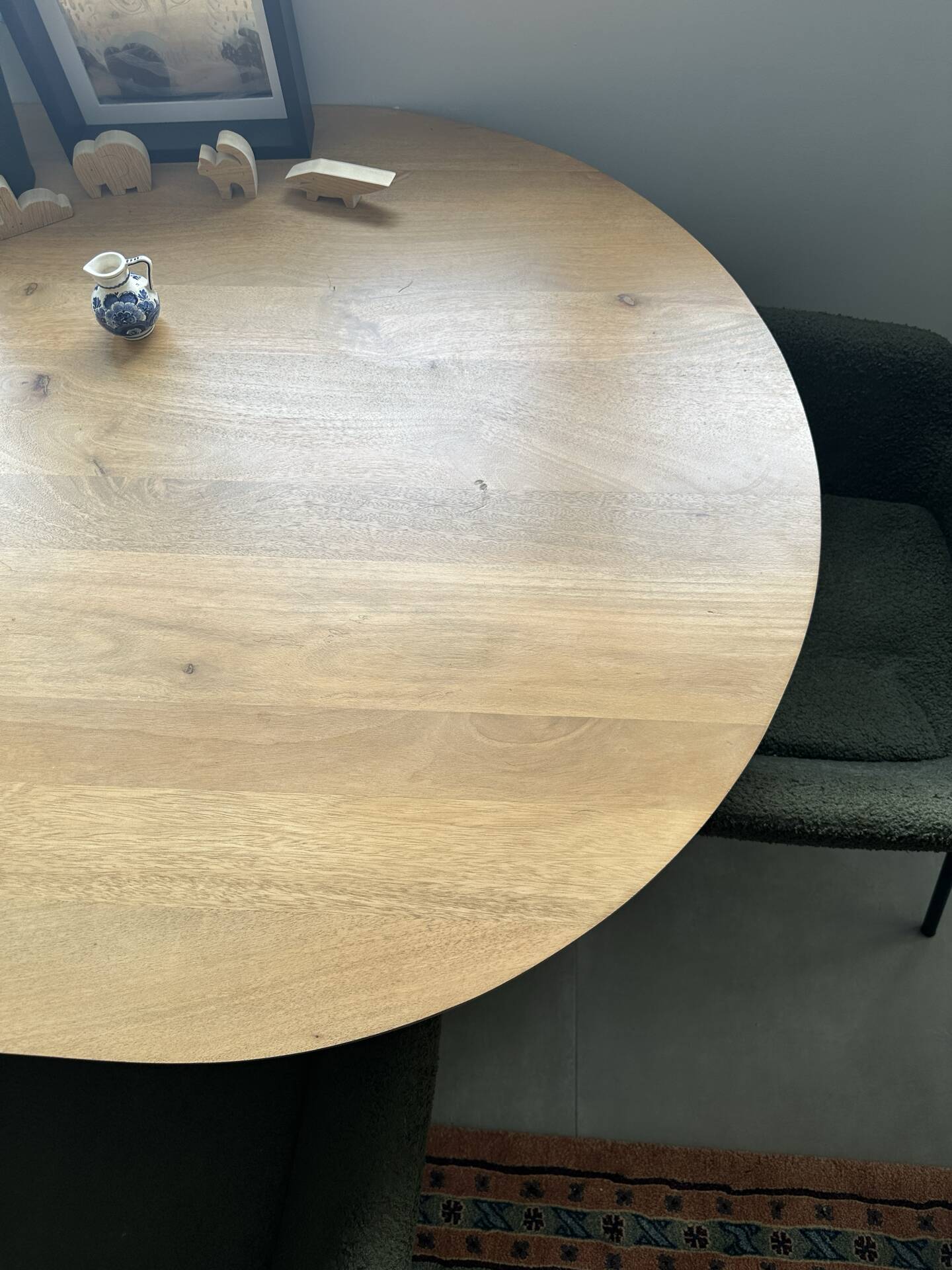 Oval dining table Vienna 200 x 100 mango wood