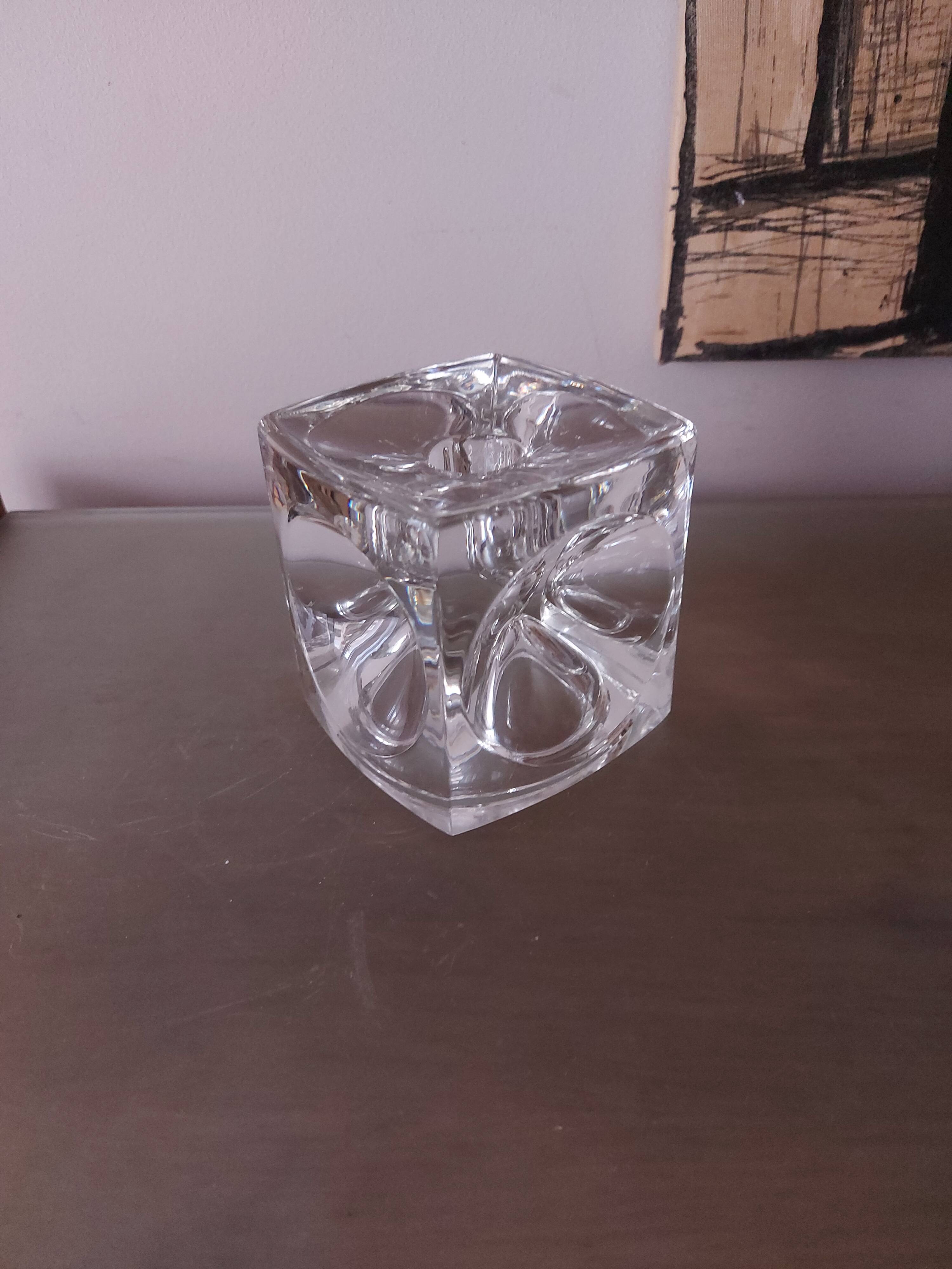 Vintage 70's peill et putzler ice candle holder