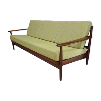 Yellow vintage sofa / daybed, 1960S