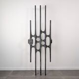 Brutalist Cast Aluminum Door Panel, 1960s