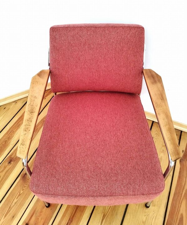 Fauteuil vintage, Tchécoslovaquie, années 60