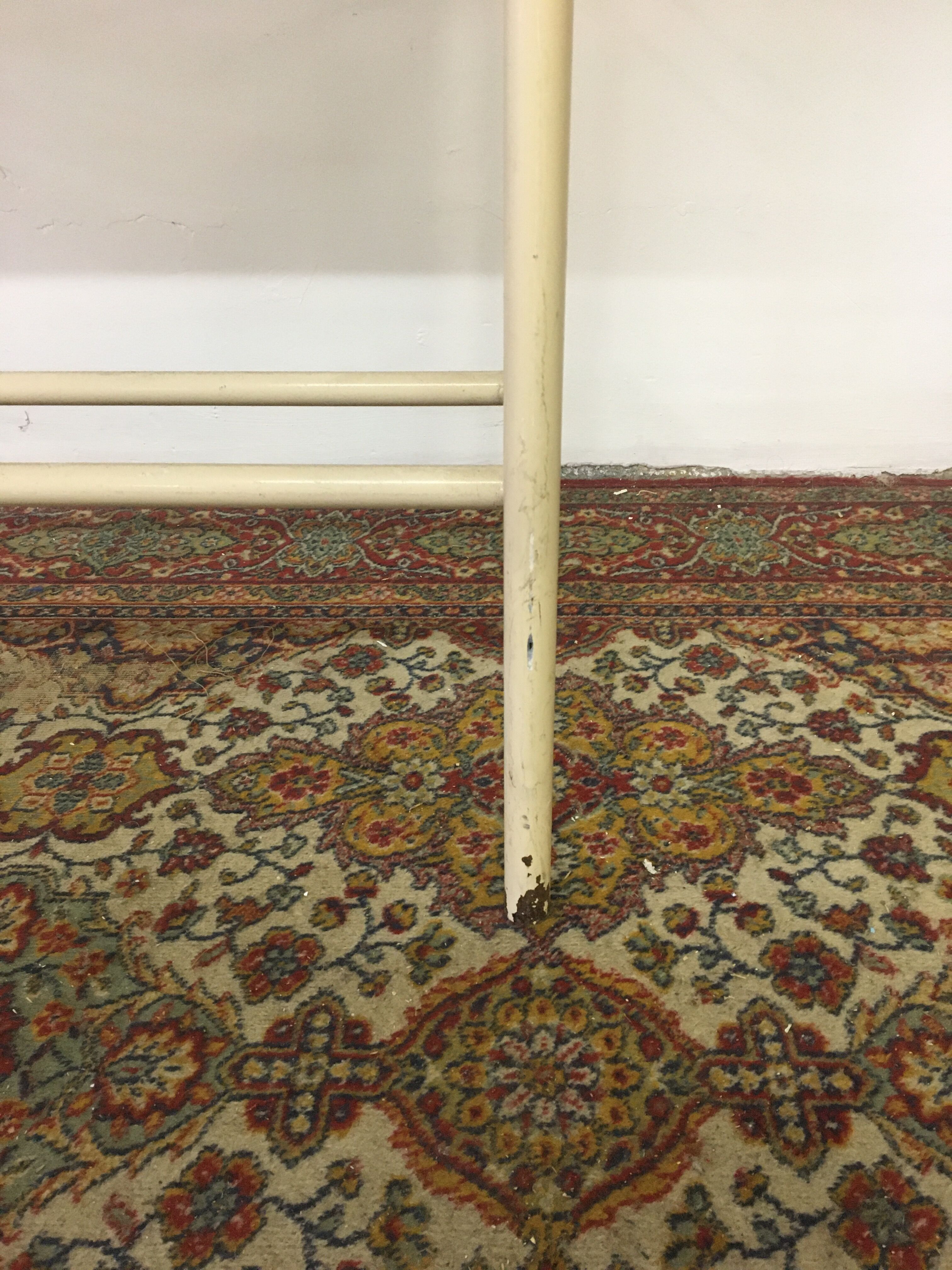 Old metal medical table