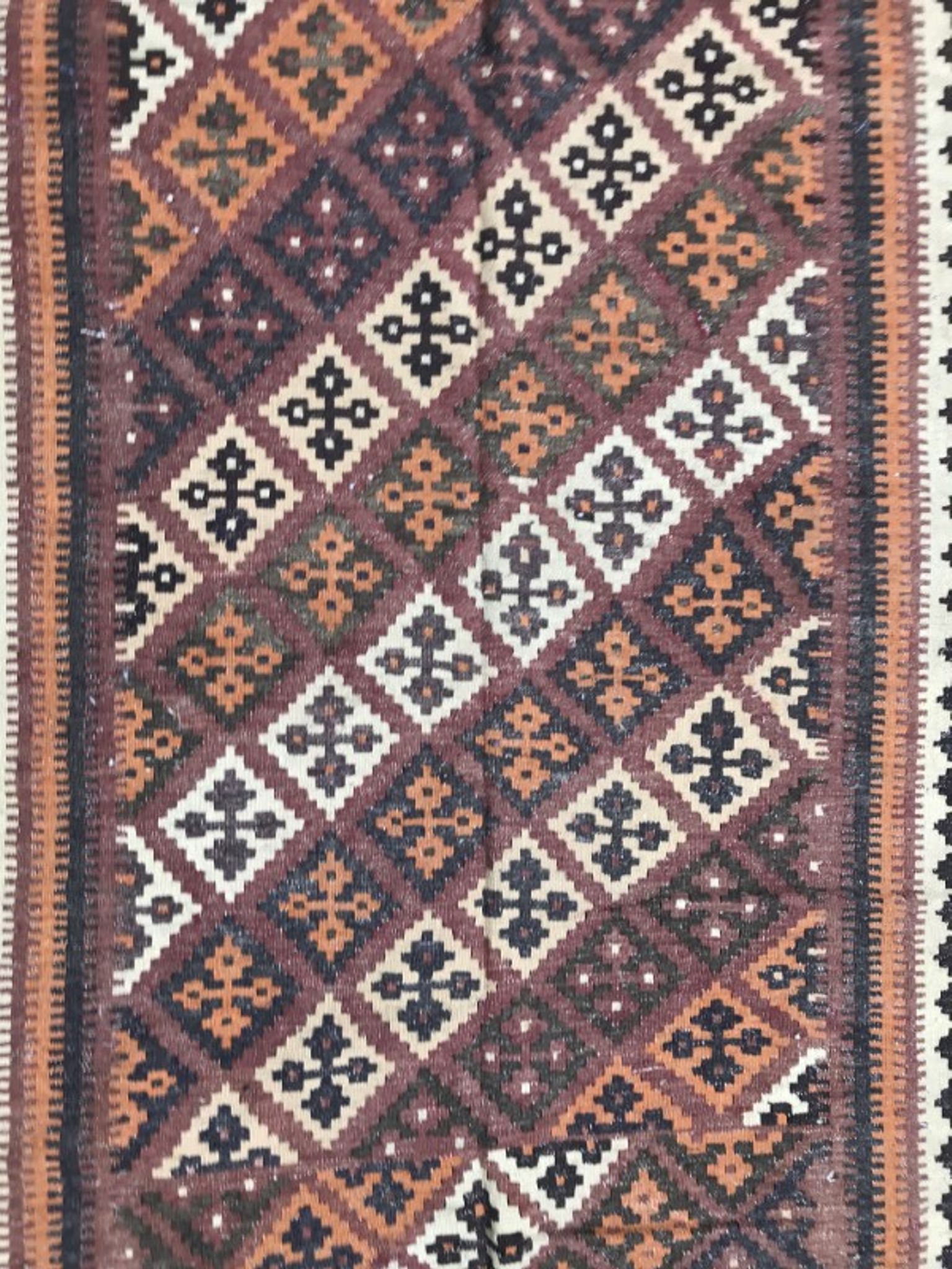 Kilim persian ghashghai woven hand 131 x 246 cm