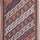 Kilim ancien persan ghashghai tissé main 131x246 cm