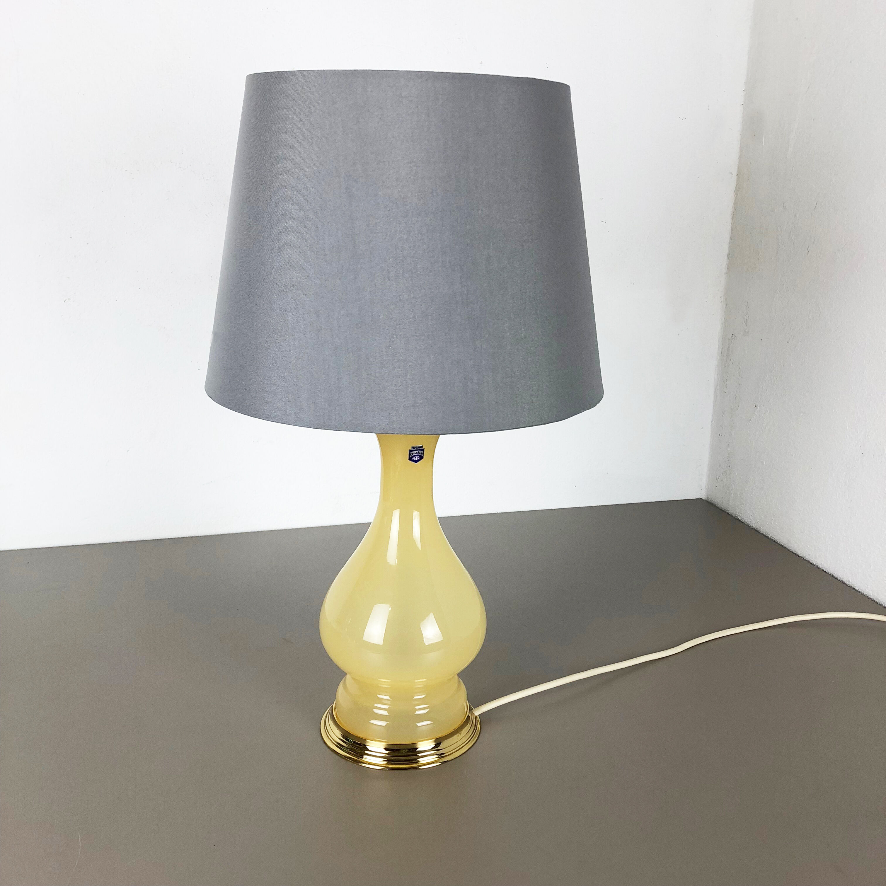 Murano glass table lamp Cenedese Vetri, 1960