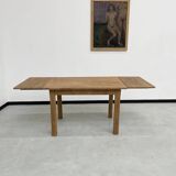 Oak farmhouse table 120cm + 200cm extensions