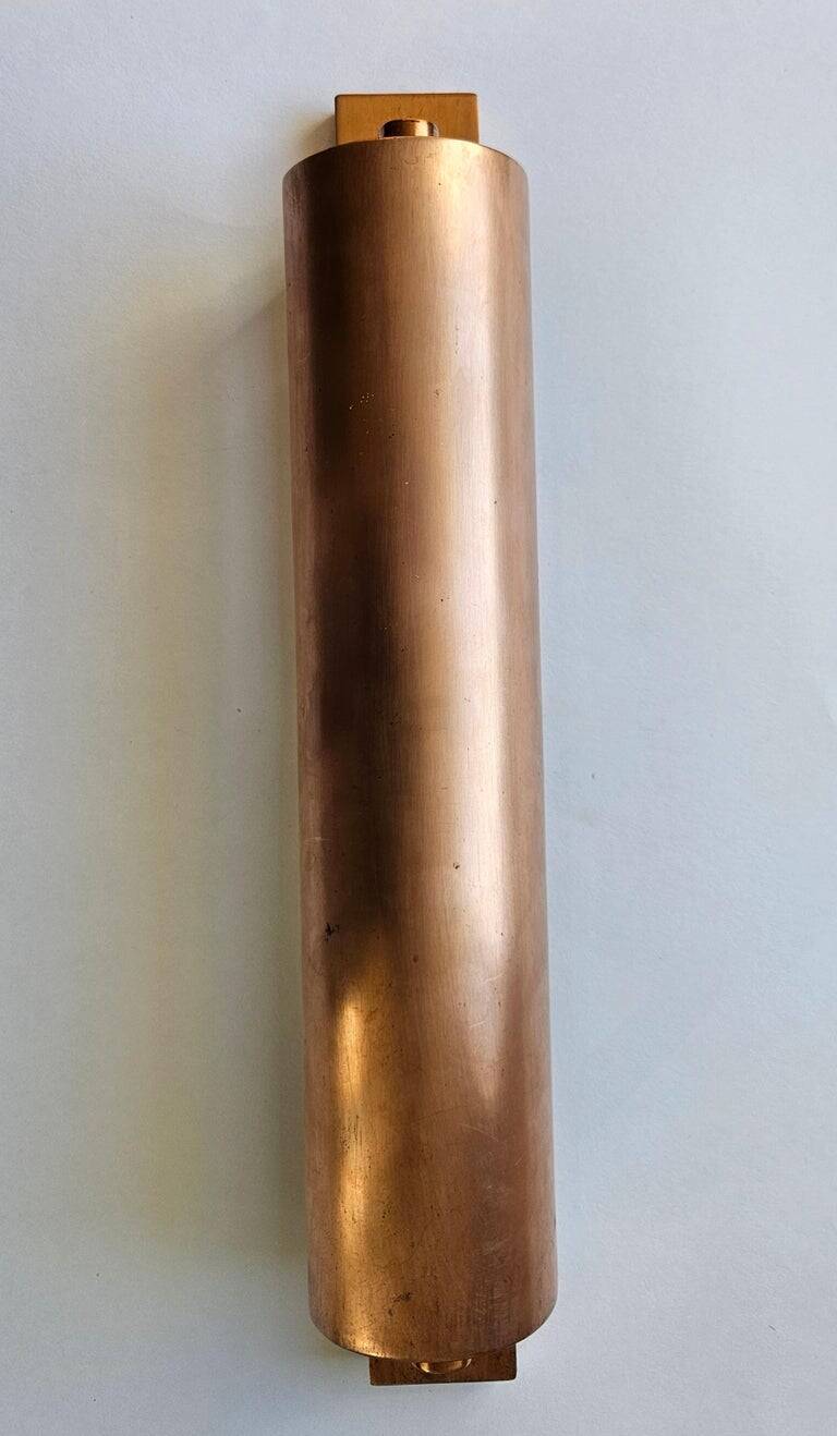 Very rare copper wall lamp, Art Deco, 1930s