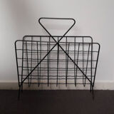 Magazine rack metal of the 1960s