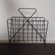 Magazine rack metal of the 1960s