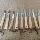 9 wood and metal forks