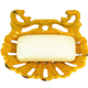 Vintage cast iron soap holder from the 1940s, Made in France