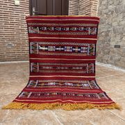 Tapis berbère marocain tissé à la main 100% laine