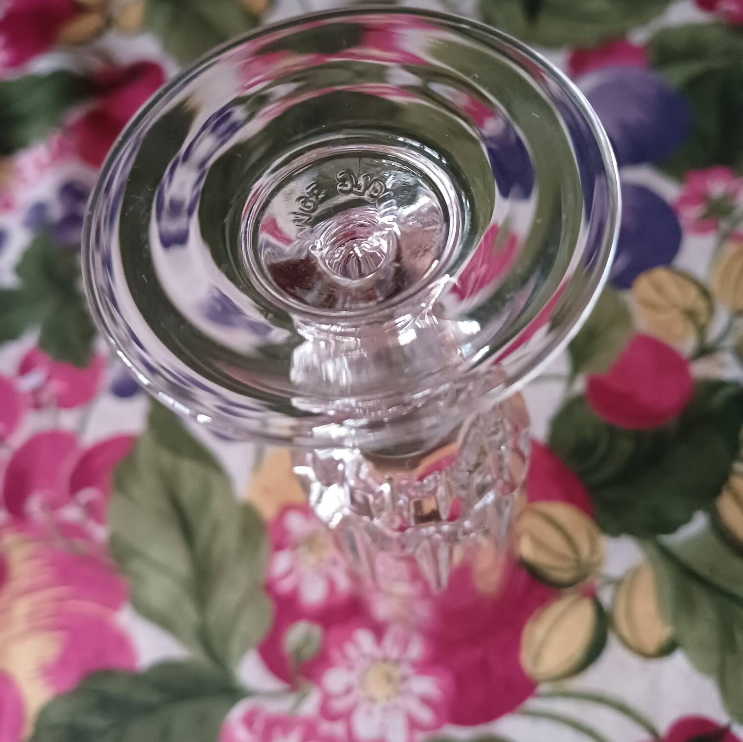 4 champagne flutes from the D'Arques crystal factory