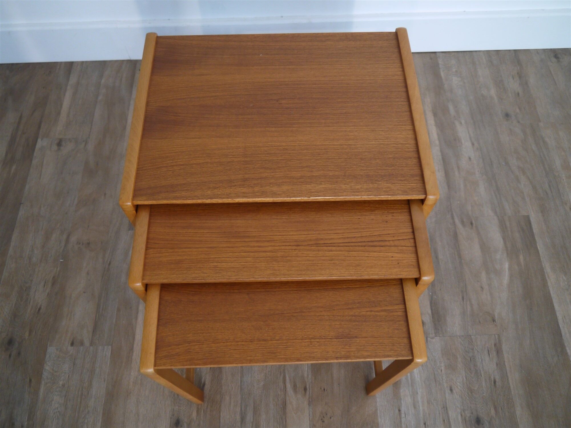 Scandinavian pull out tables 1960