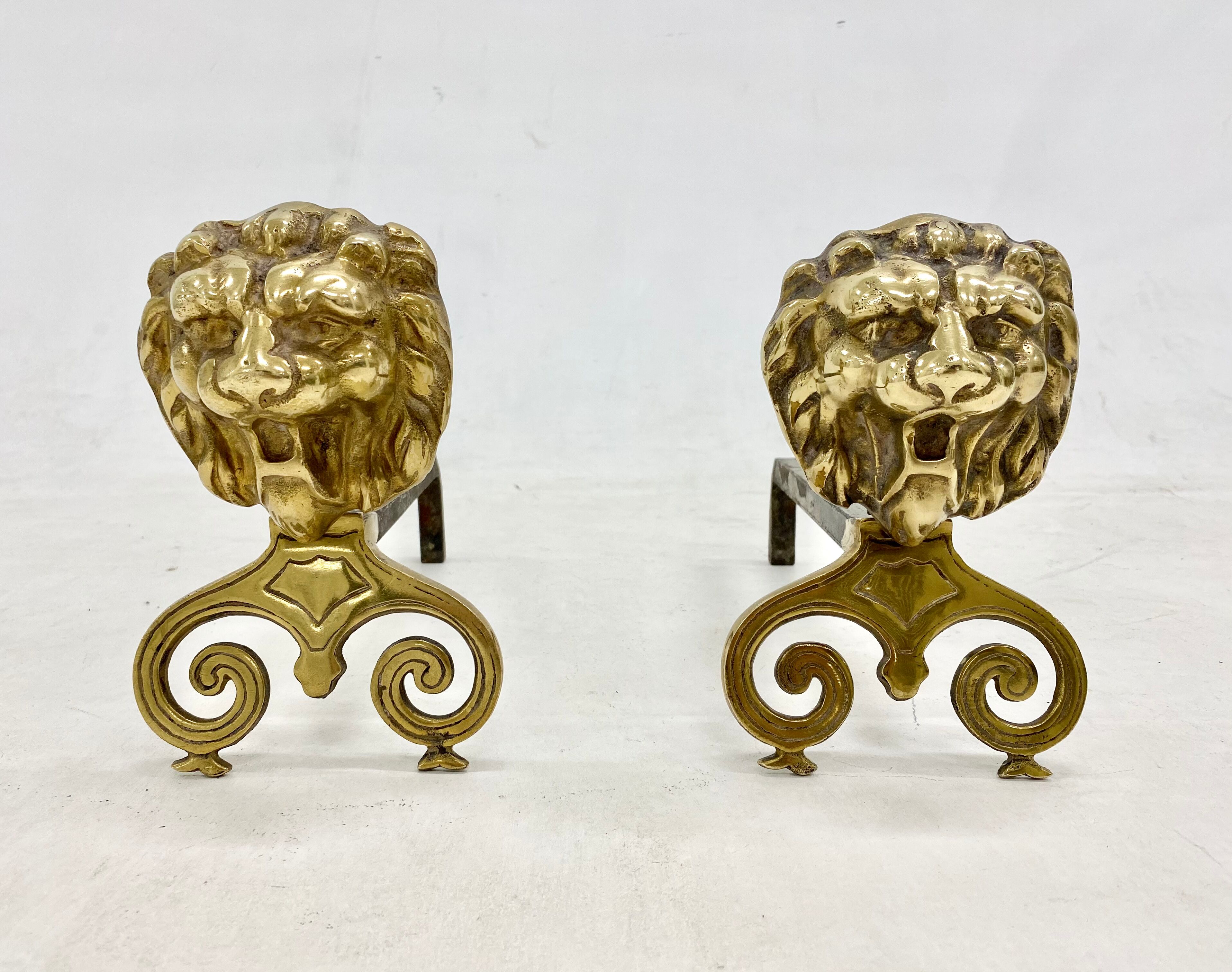 Pair of bronze channels