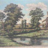 Dutch landscape from 1920
