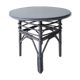 Rotin side table vintage 1960