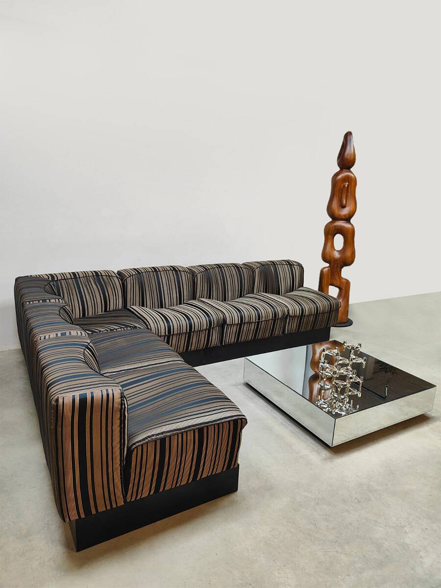 Vintage Italian design modular sofa modular elements sofa Tito Agnoli Arflex 1960