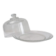 Vintage Arcoroc glass cake bell