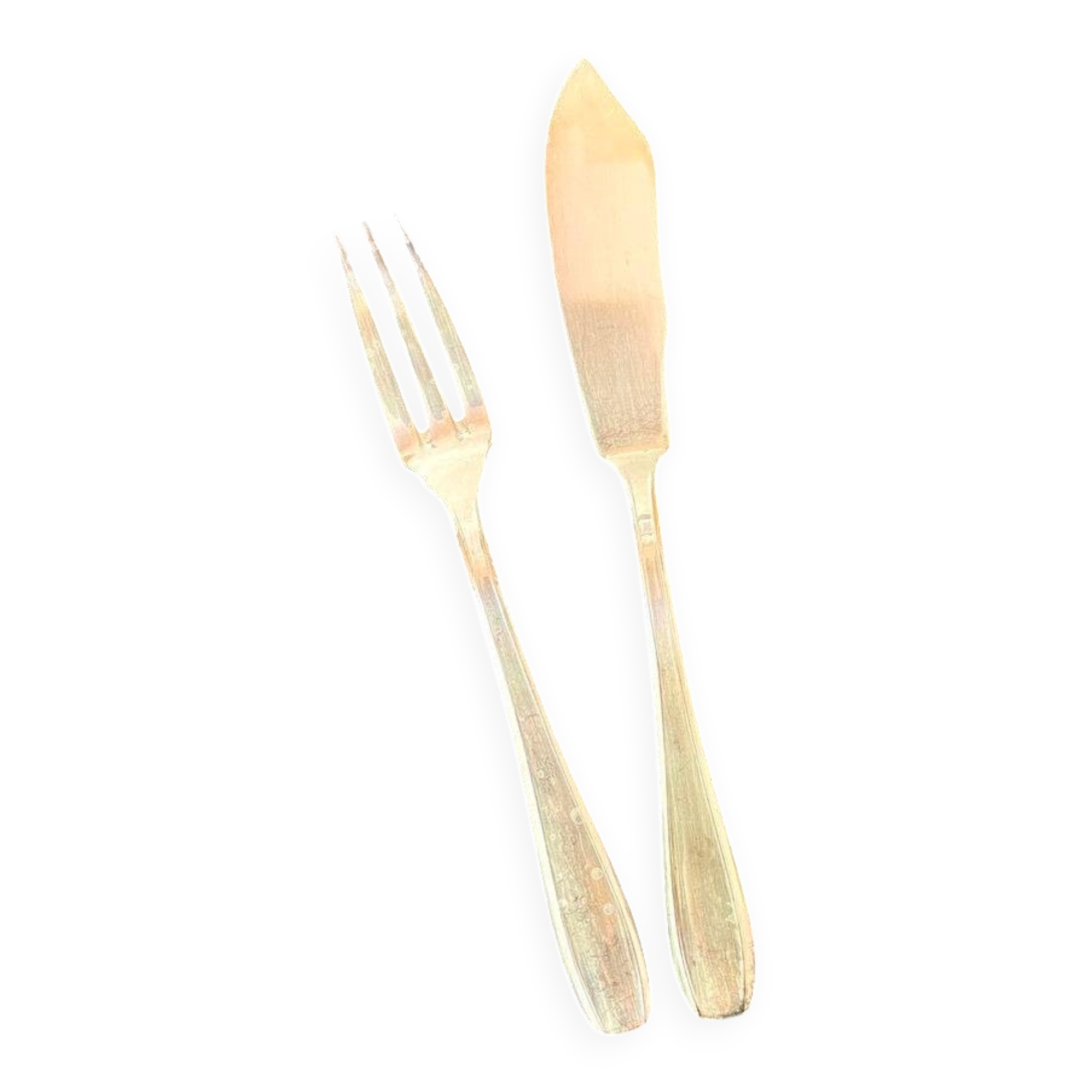 SFAM silver-plated fish service